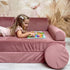MeowBaby Soft Play Velvet Sofa Couch